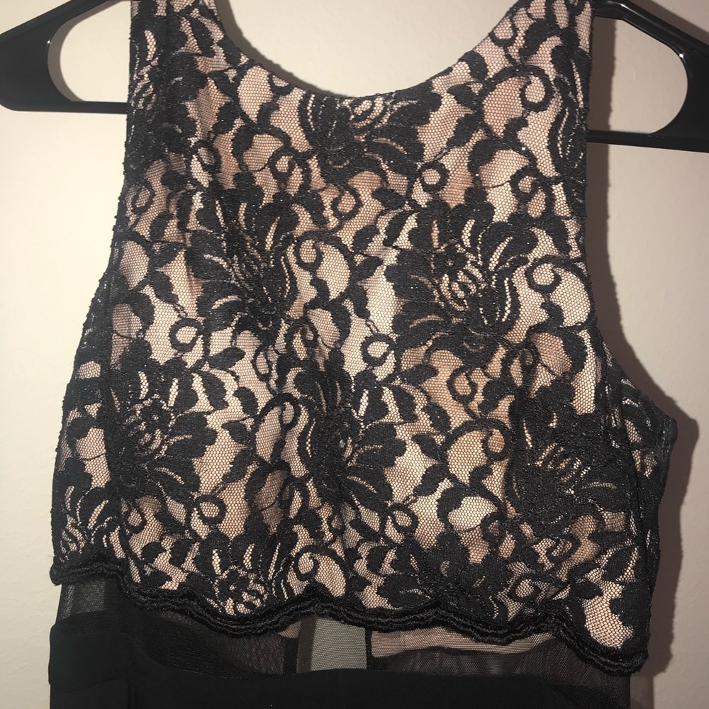 Black formal gown